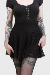 Women Mini Skirts | Killstar Howling Child Mini Skirt