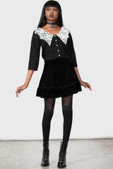 Women Mini Skirts | Killstar Lamellae Skater Skirt