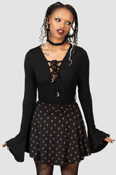 Women Mini Skirts | Killstar Mycelia Skater Skirt