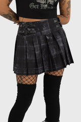Women Mini Skirts | Killstar Stormcloud Mini Skirt