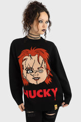 Women Sweaters | Killstar I Like To Be Hugged Knit Sweater