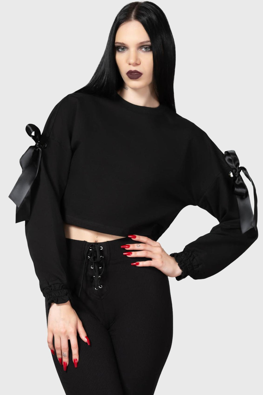 Women Sweaters | Killstar Ray Crop Sweater