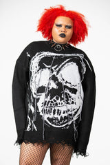 Women Sweaters | Killstar Ruined Relic Knit Sweater