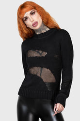 Women Sweaters | Killstar Torn Apart Sweater