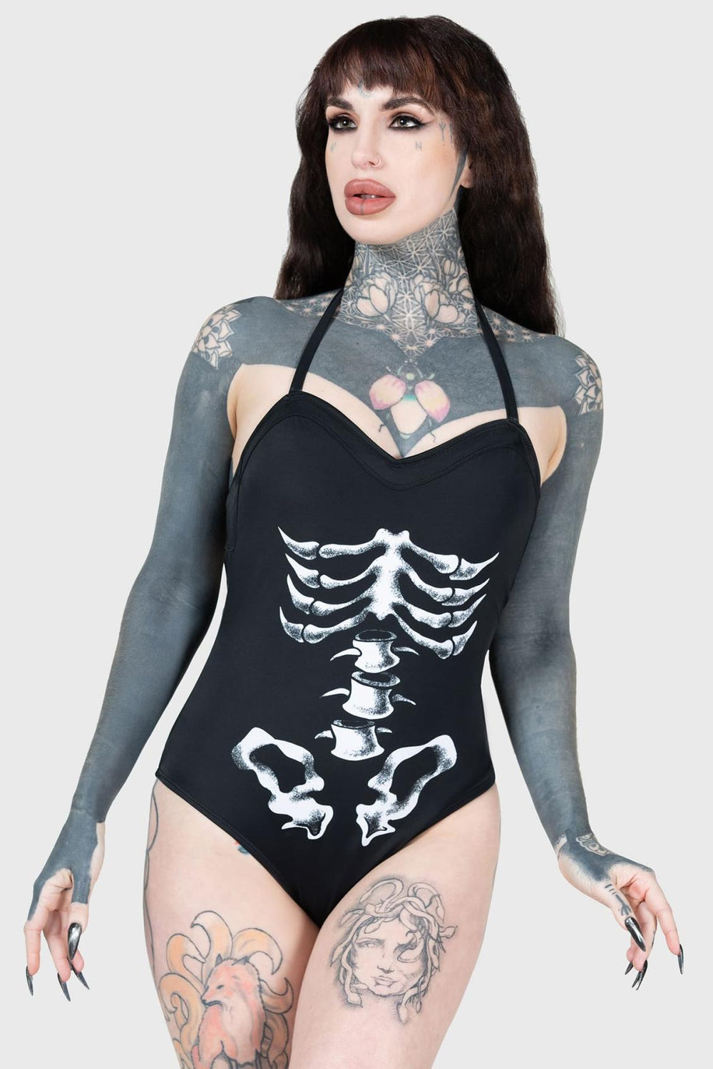Women Swim | Killstar Show Your Bones Swimsuit