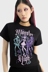 Women T-Shirts & Vests | Killstar Alumni Tour Shrunken Tee