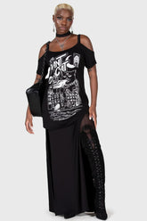 Women T-Shirts & Vests | Killstar Cat Attack Distress Top