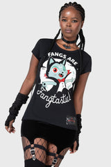 Women T-Shirts & Vests | Killstar Fangtasy Top