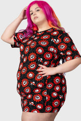 Women T-Shirts & Vests | Killstar Gloom Garden T-Shirt