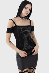 Women T-Shirts & Vests | Killstar Lights Out Top