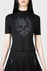 Women T-Shirts & Vests | Killstar Live Twice Top