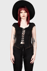 Women T-Shirts & Vests | Killstar Midsummer Maypole Top