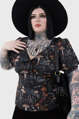 Women T-Shirts & Vests | Killstar Night Forager Top