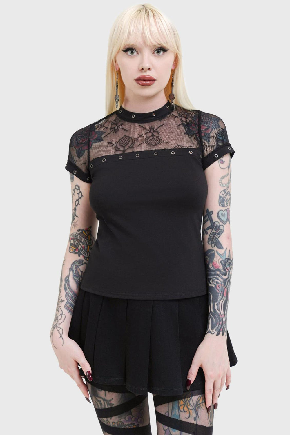 Women T-Shirts & Vests | Killstar Nighthawk Top