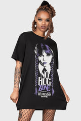 Women T-Shirts & Vests | Killstar Ray Of Jet Black T-Shirt