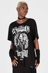 Women T-Shirts & Vests | Killstar Waiting For You Relaxed Top