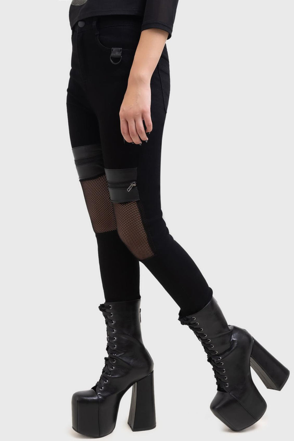 Women Trousers & Jeans | Killstar Onyx Side Jeans
