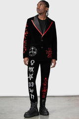 Women Velvet | Killstar Enthroned Suit Trousers