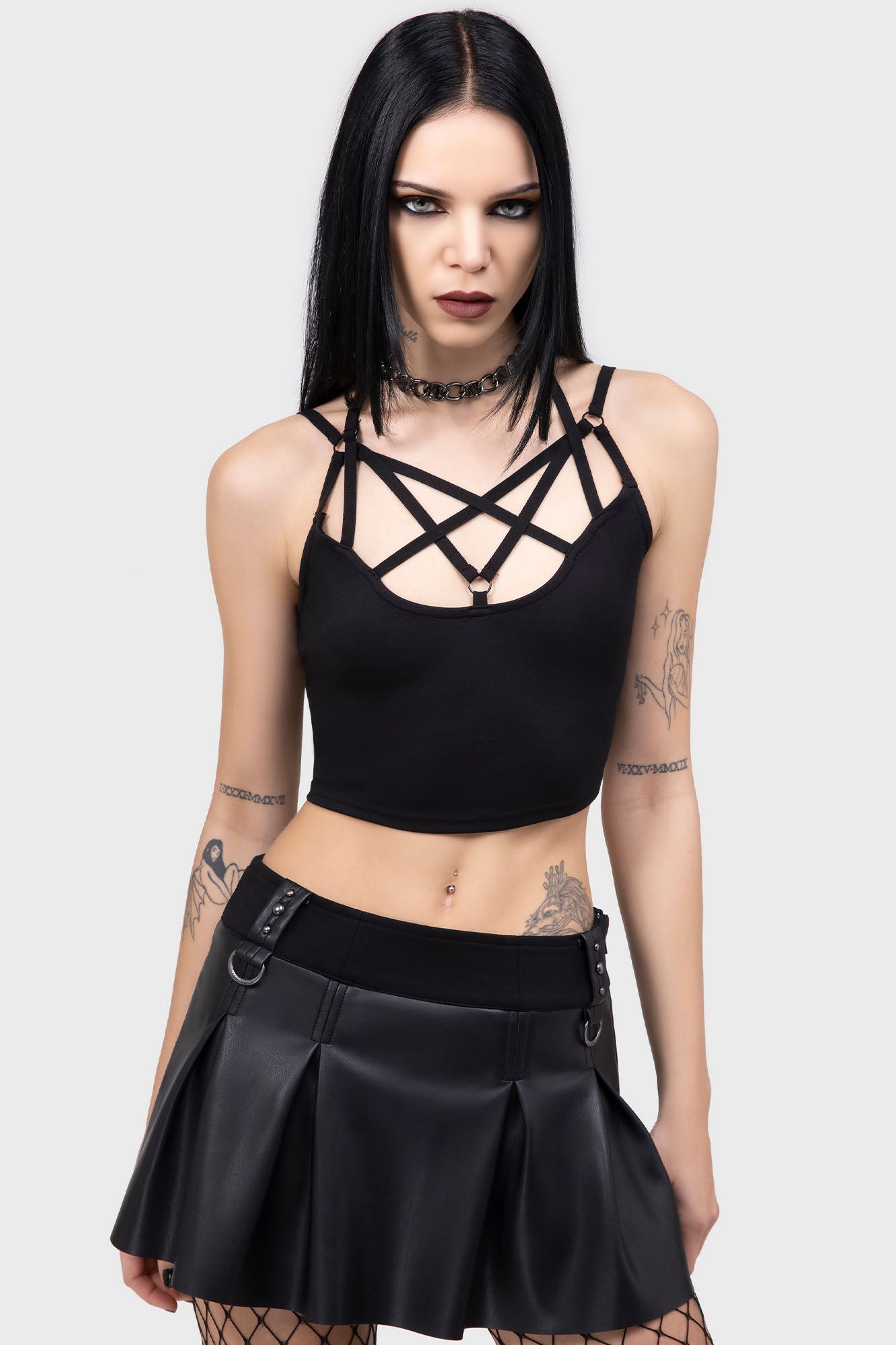 Magica Crop Top Killstar