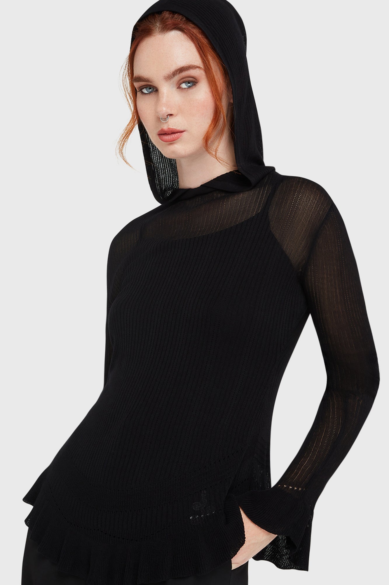 Broken Halo Hooded Sweater Killstar
