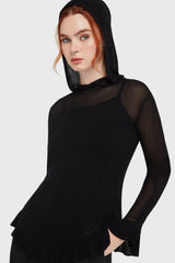 Broken Halo Hooded Sweater Killstar