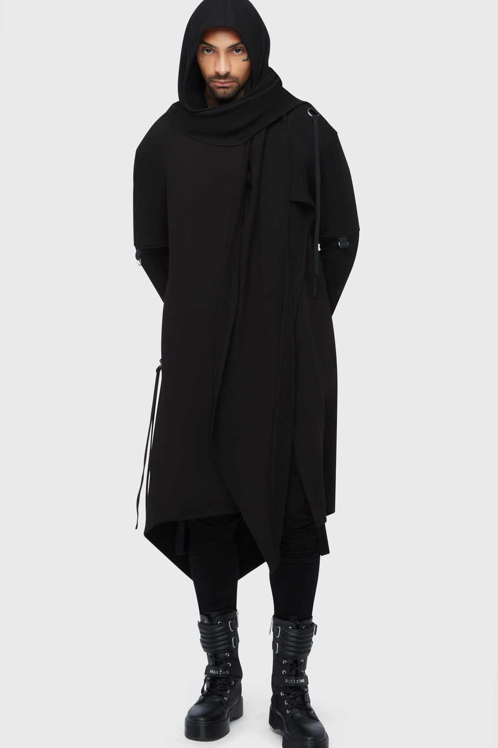 Assassins Hooded Cardigan Killstar