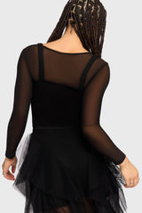Gaia Adorned Underbust Corset Killstar