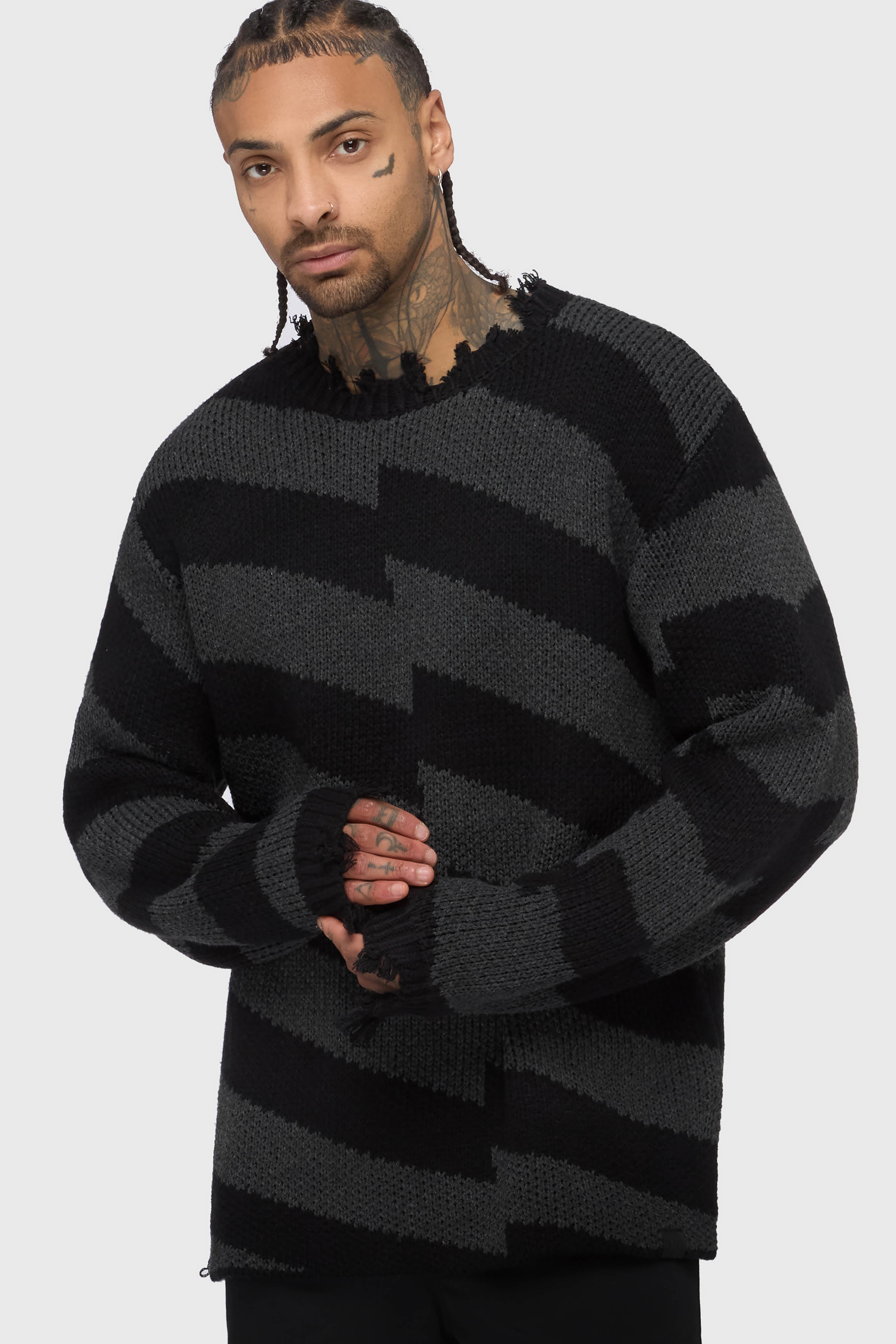 Shadowmark Jacquard Sweater Killstar