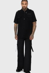 Crypt Threads Button Up Shirt Killstar