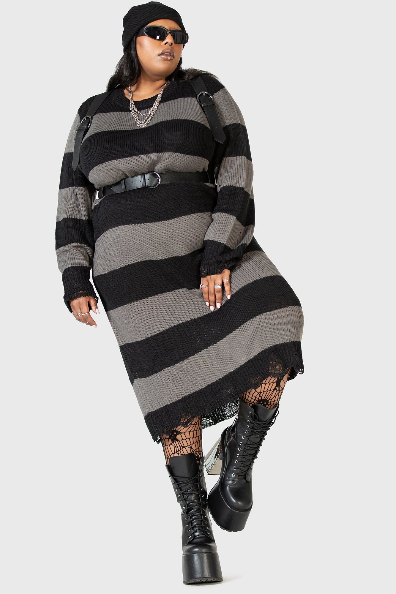 Within Souls Sweater Dress Killstar