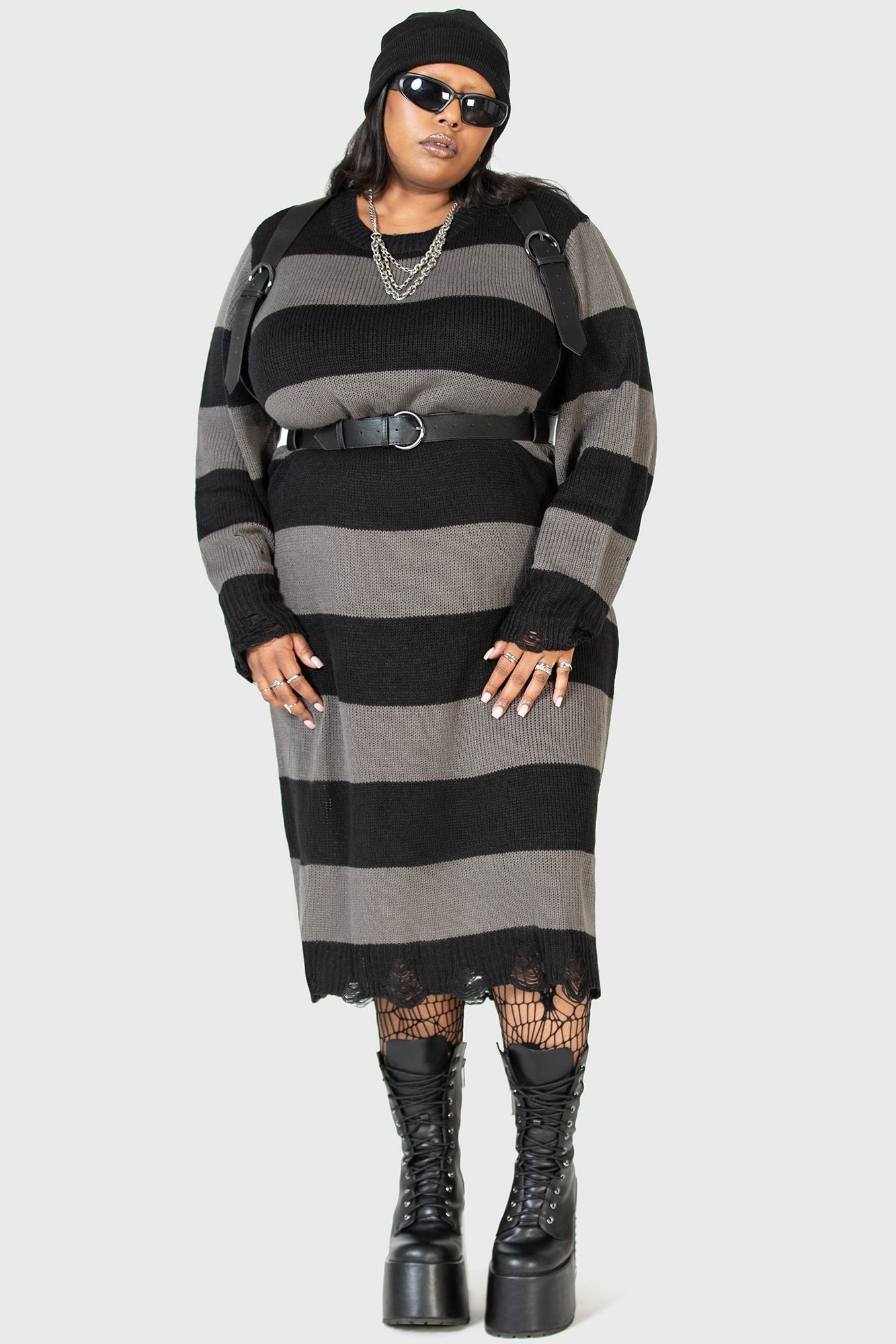 Within Souls Sweater Dress Killstar