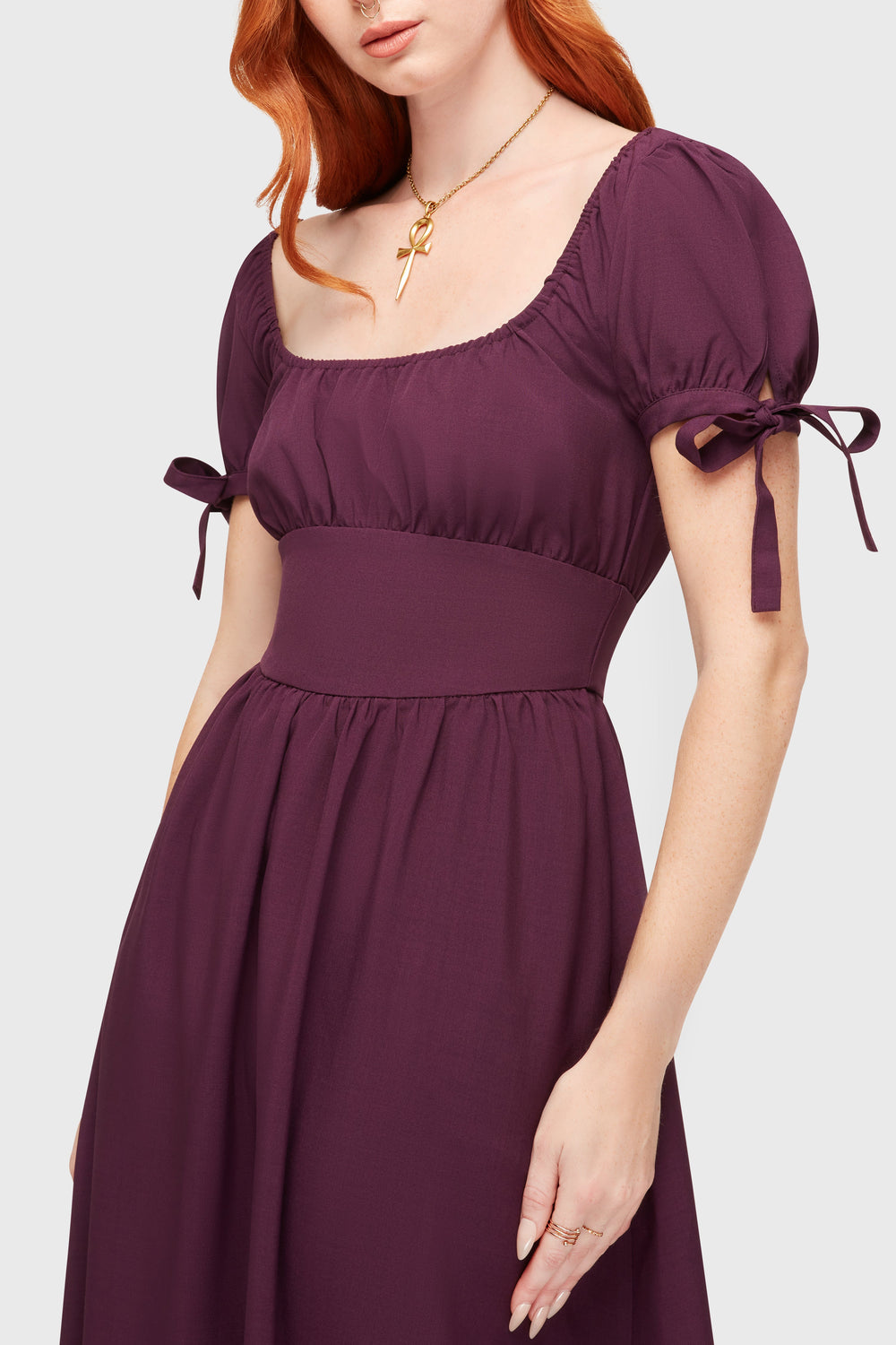 Grim Gretchen Dress [Purple] Killstar
