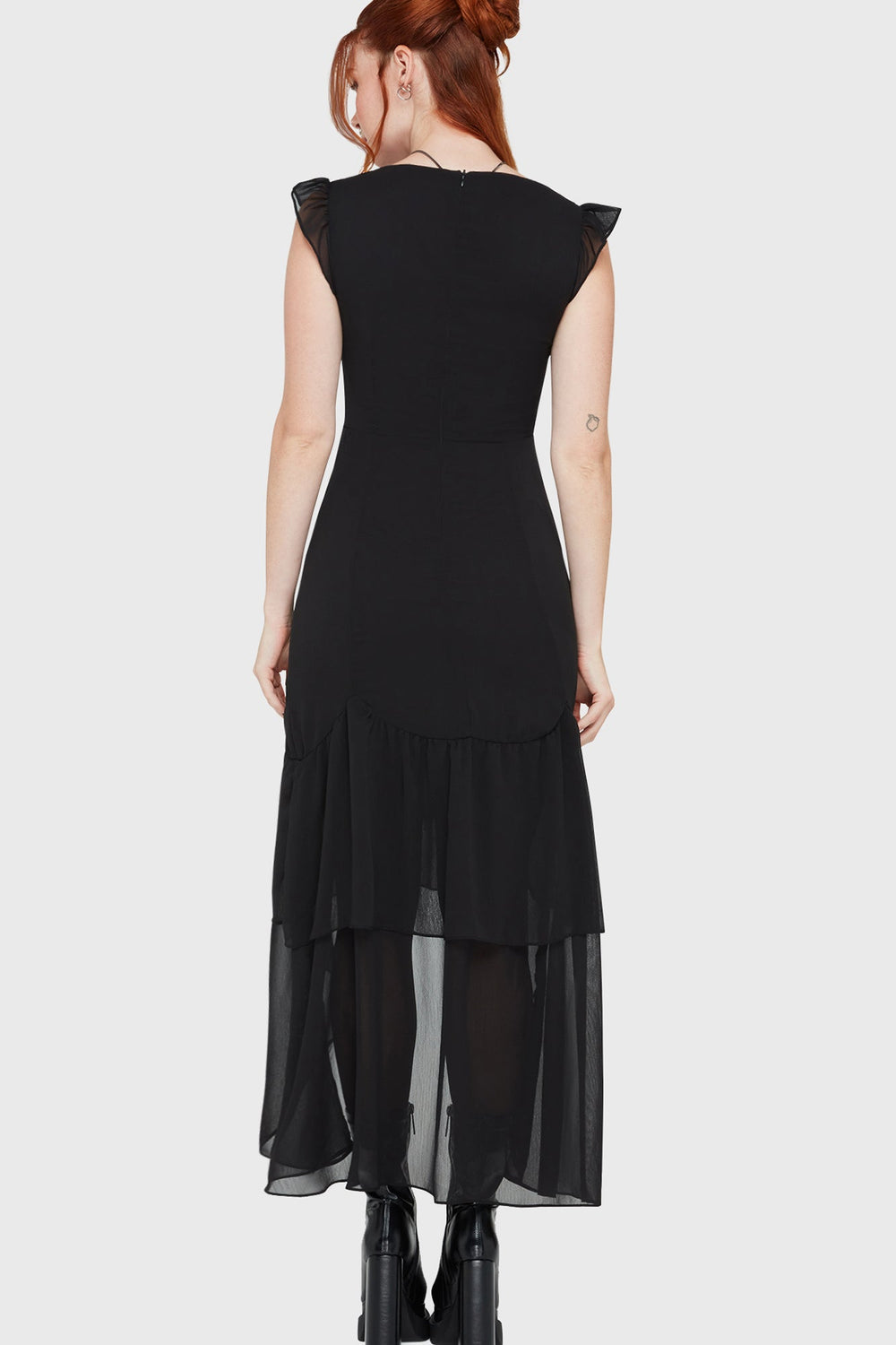 Misty Hollow Midi Dress Killstar