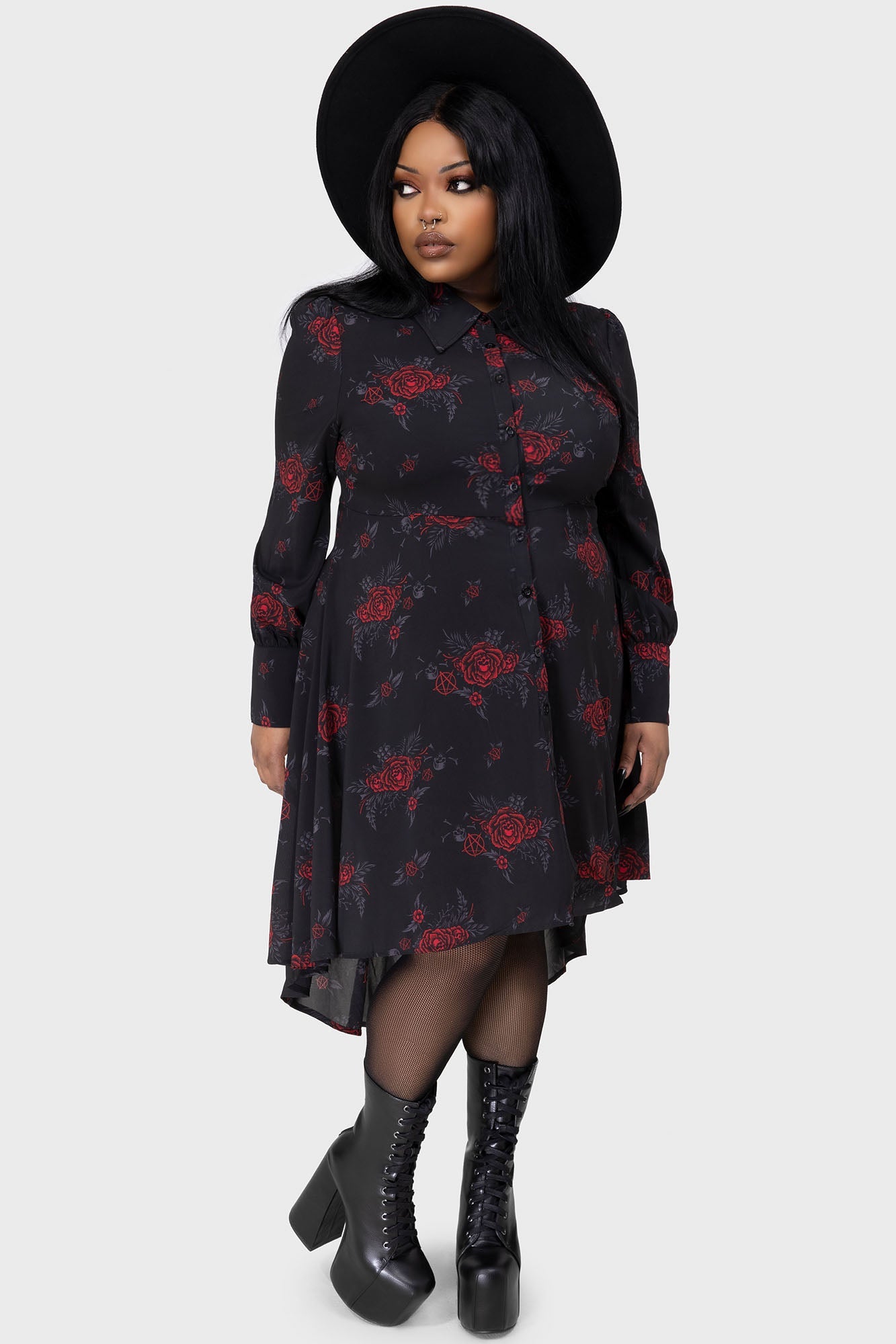 Pandora Shirt Dress Killstar