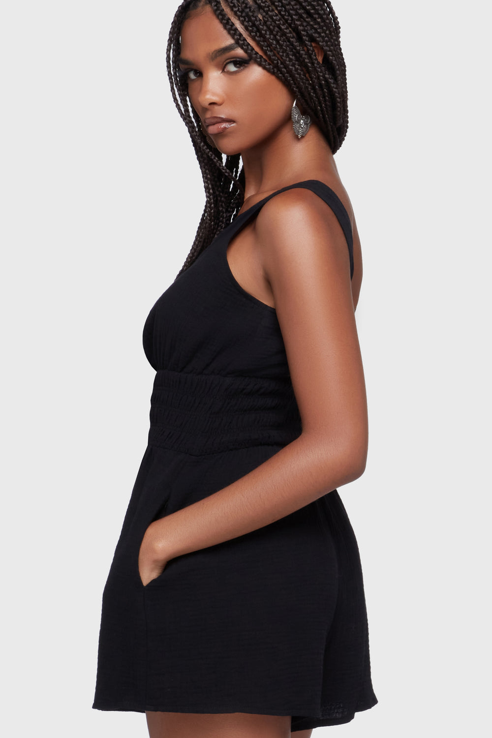 Dark Fern Playsuit Killstar