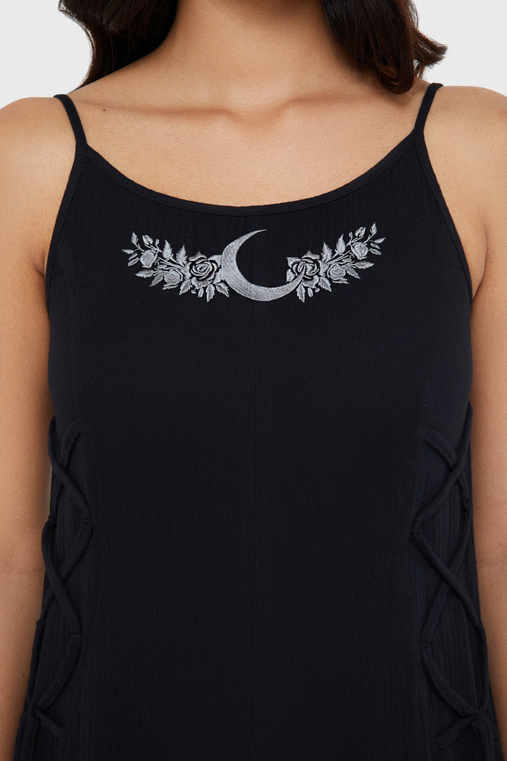 Moonlight Fang Dungarees Killstar