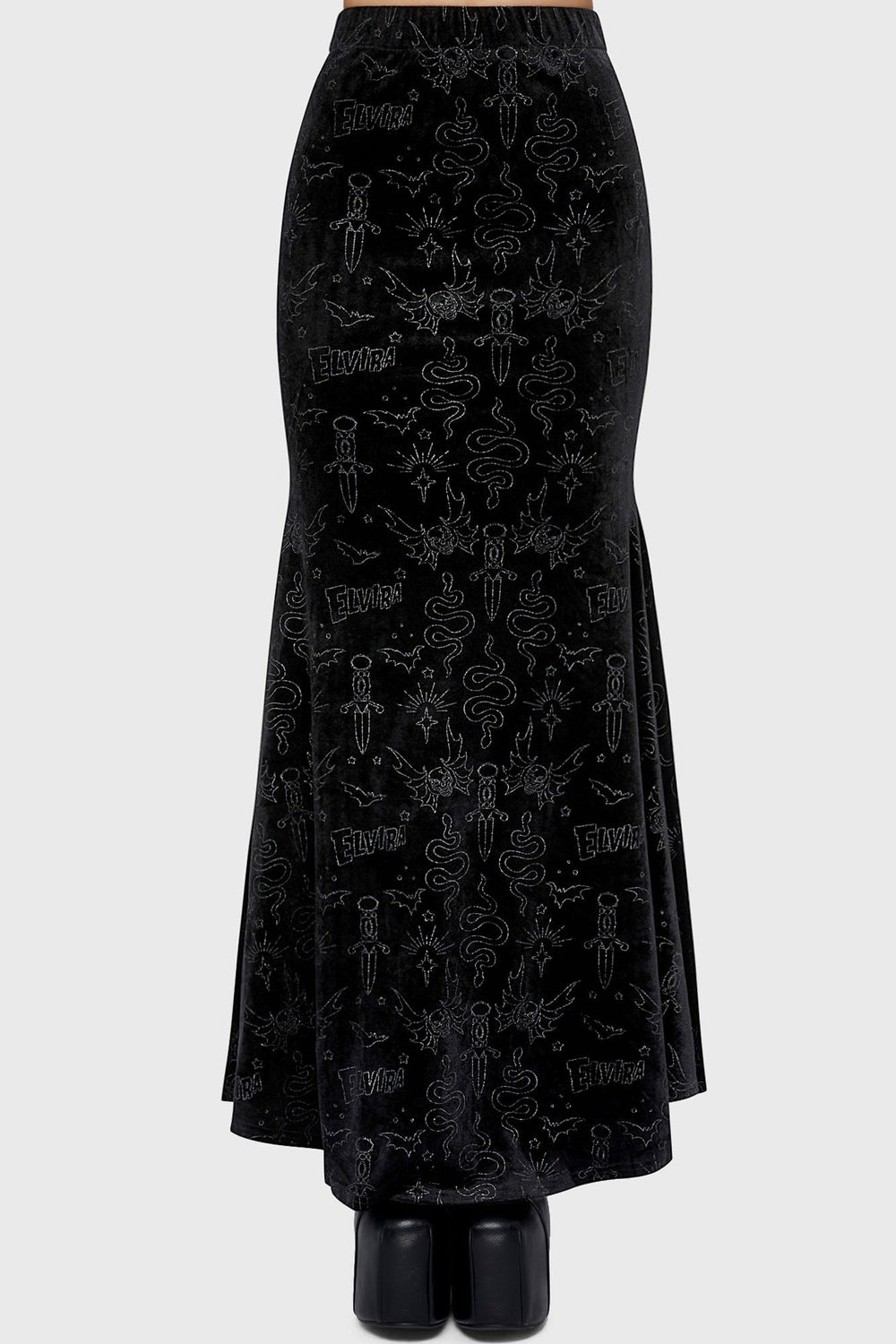 Yours Cruelly Maxi Skirt Killstar