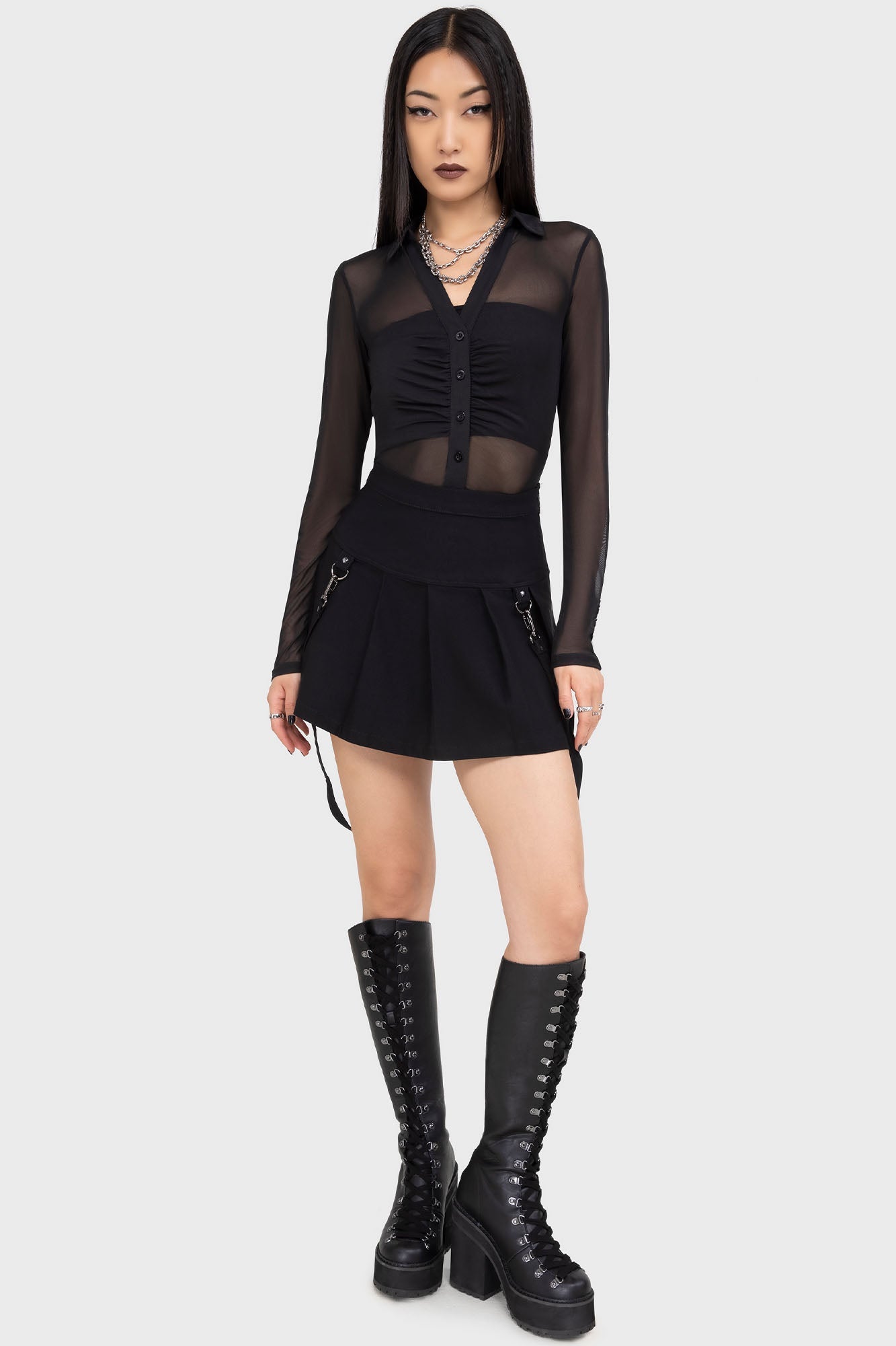 After The After Mesh Shirt Killstar