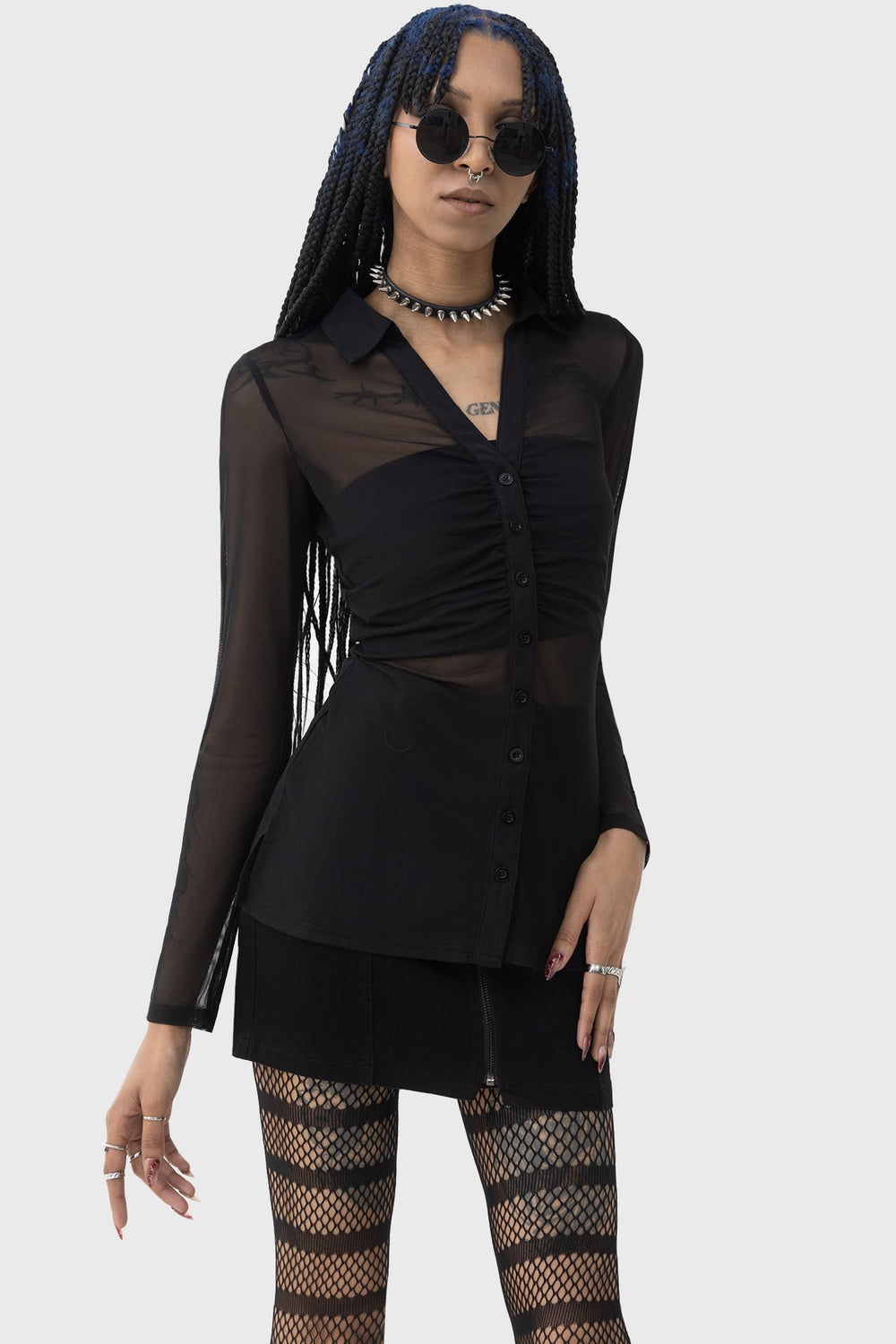 After The After Mesh Shirt Killstar