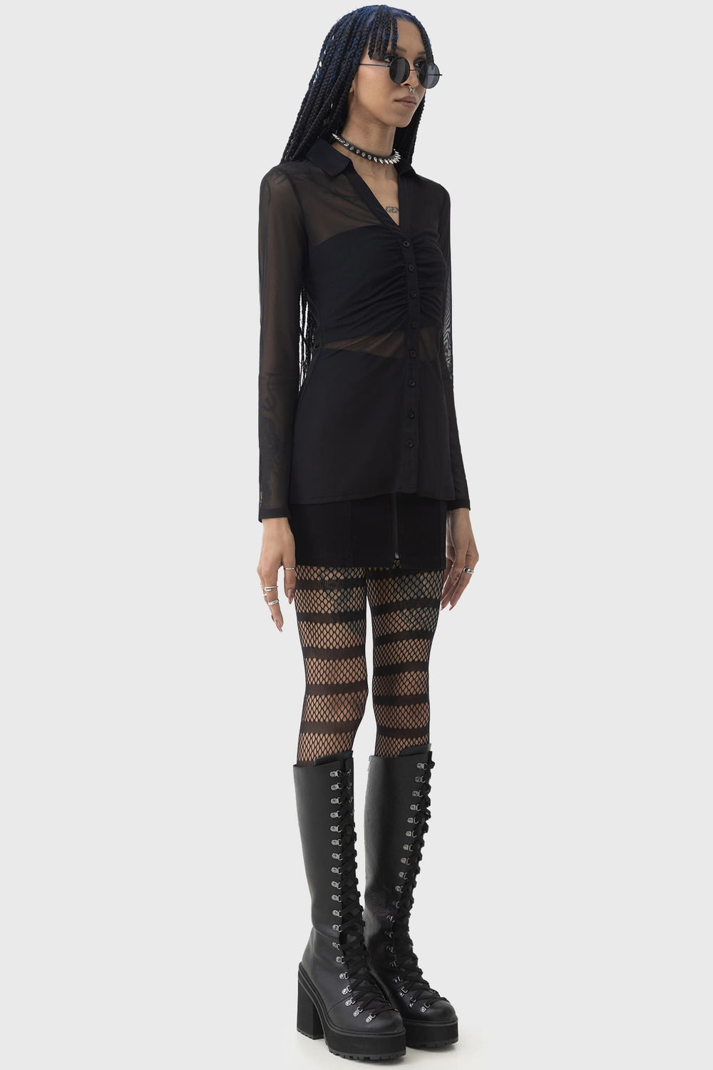 After The After Mesh Shirt Killstar