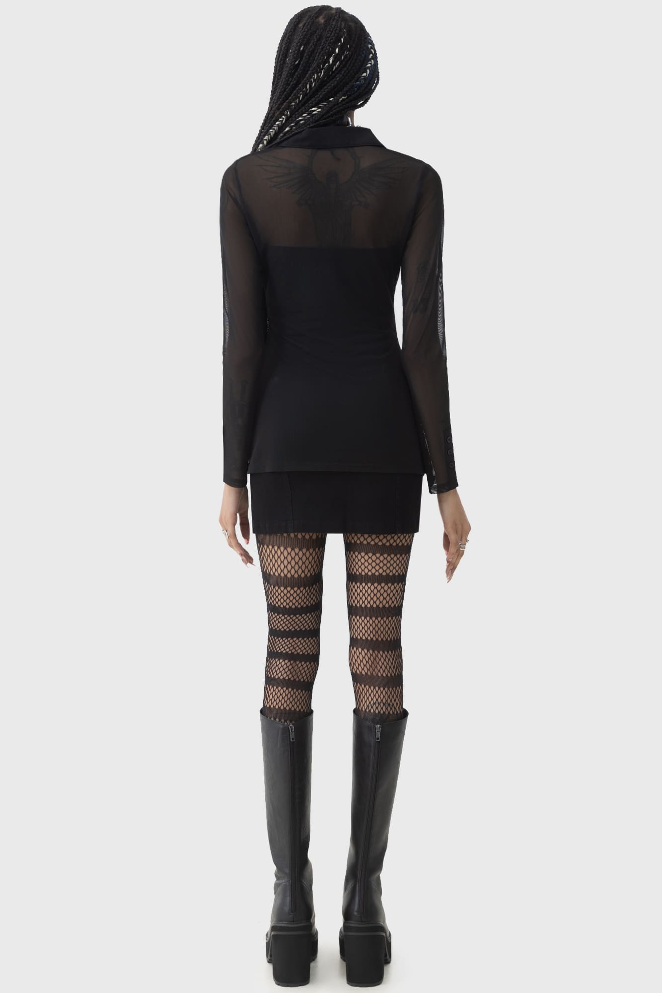 After The After Mesh Shirt Killstar