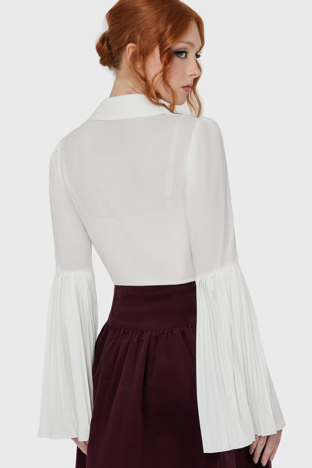 Alexandra's Mournng Shirt [White] Killstar