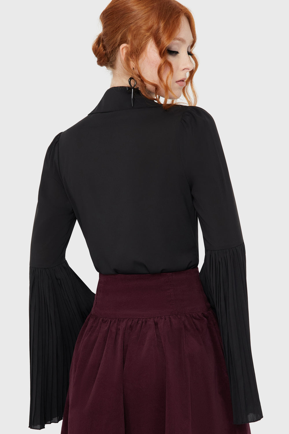 Alexandra's Mournng Shirt [Black] Killstar