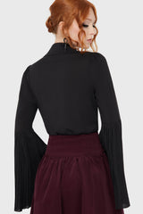 Alexandra's Mournng Shirt [Black] Killstar