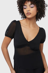 Fawnlight Top [Black] Killstar