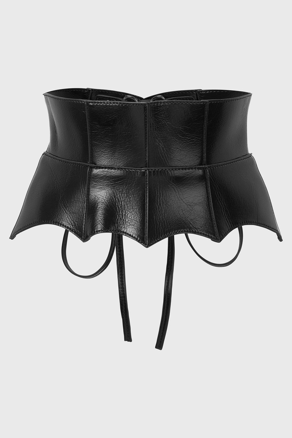 Wetland Bat Peplum Corset Killstar