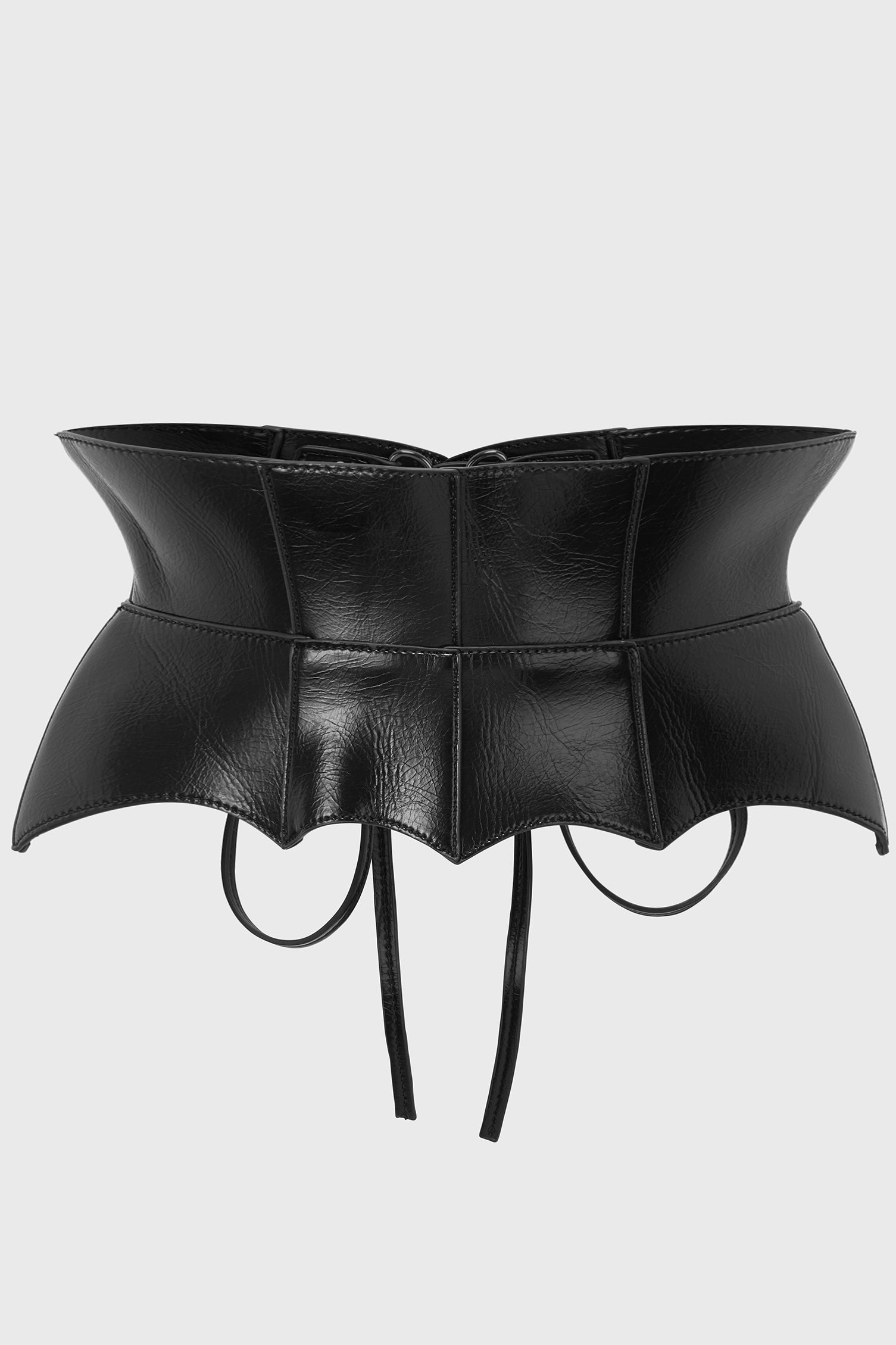 Wetland Bat Peplum Corset Killstar