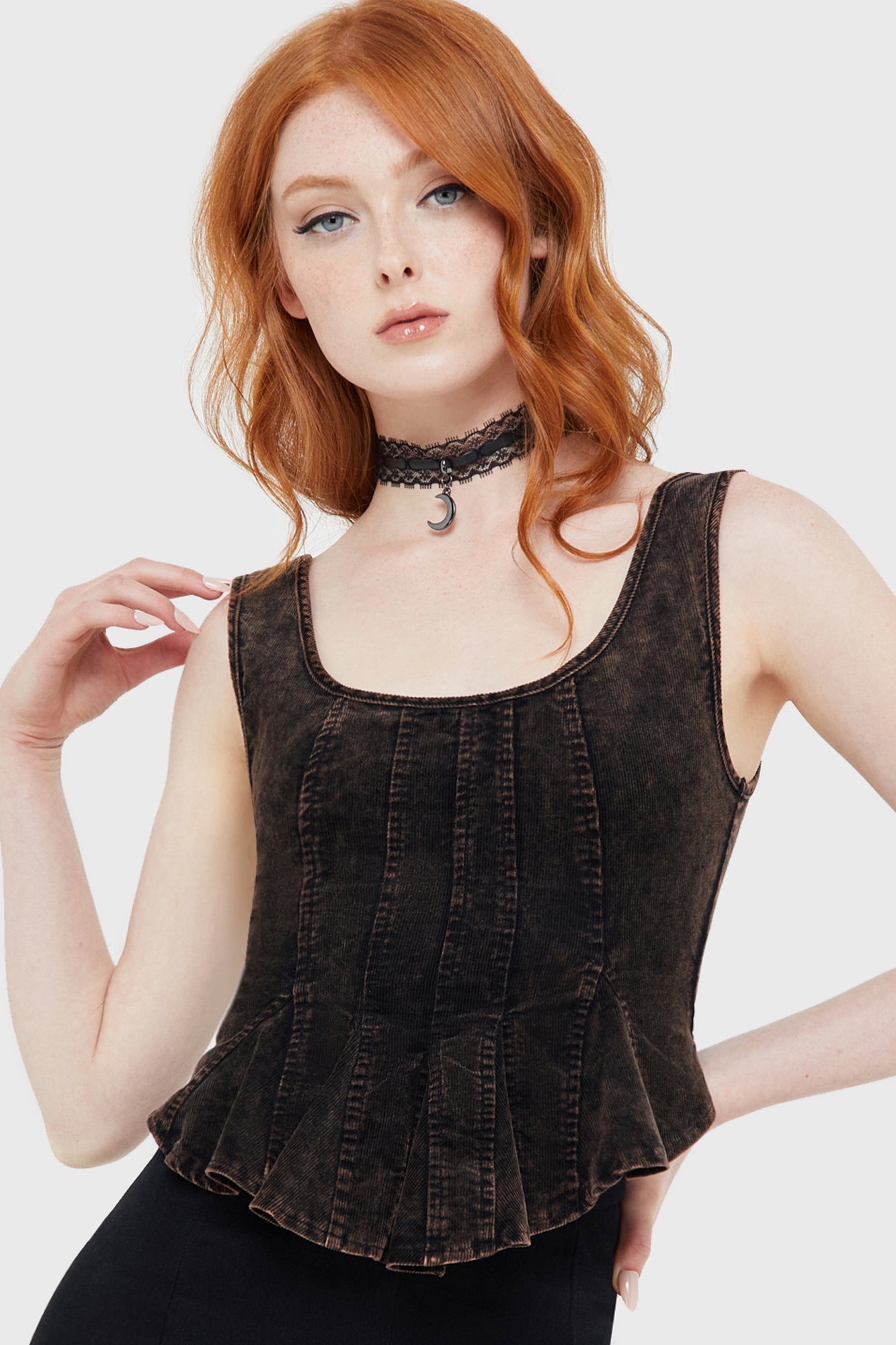 Dreadmire Corset Top Killstar