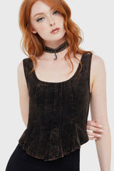 Dreadmire Corset Top Killstar