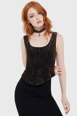Dreadmire Corset Top Killstar
